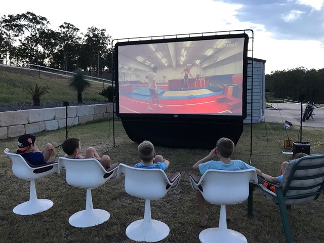 Backyard Movie, Backyard Movie Party, Camp Chef